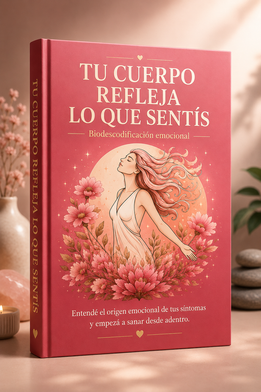 TU CUERPO REFLEJA LO QUE SENTÍS - Entendé el origen emocional de tus síntomas 🎁 Kit completo + 12 bonus de regalo